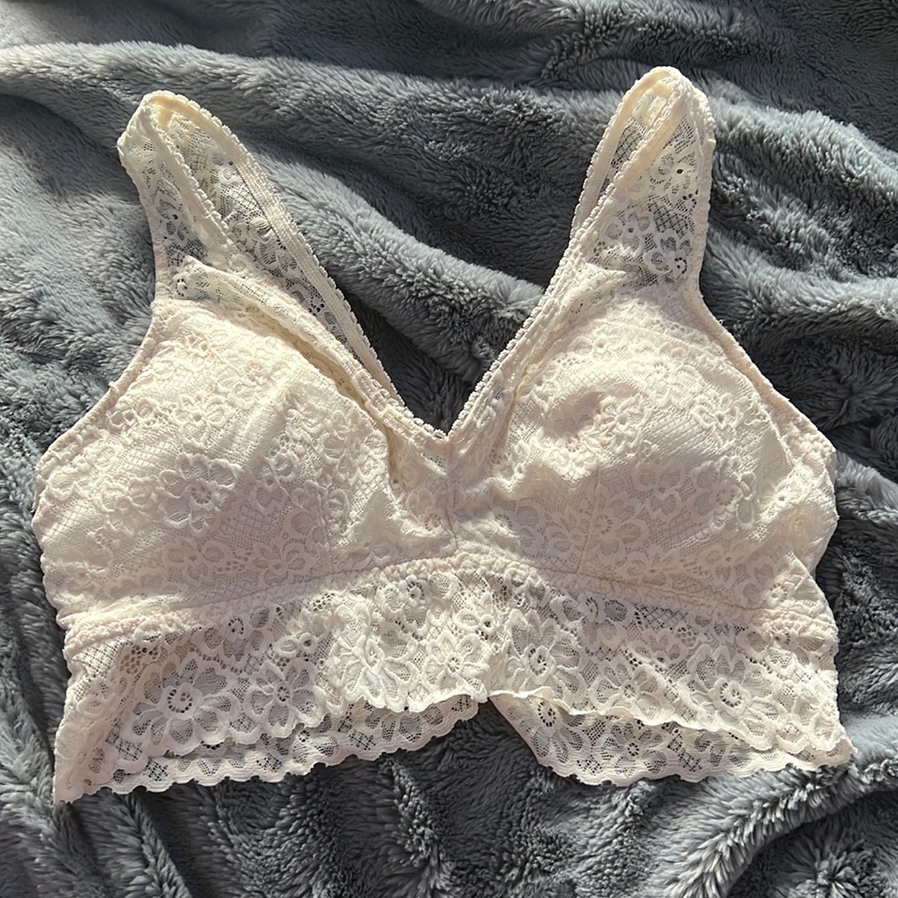 bralette white xl